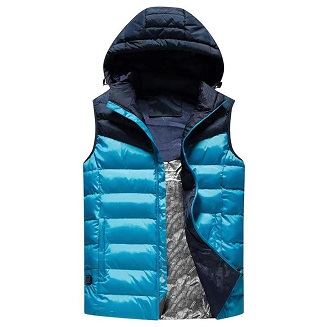 Temperature Control Vest Hoodie Sports Casual Vest